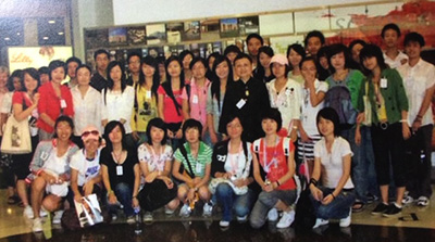 Group photo with NIT students