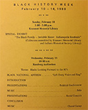 Black History Week 1980 cover