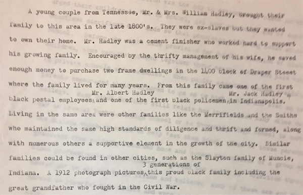 Florabelle Wilson's opening remarks