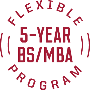 Flexible 5-year BS/MBA program