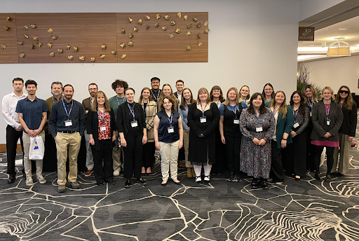 big group of UIndy faculty and students