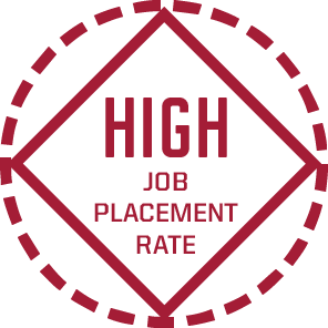 high job placement rate