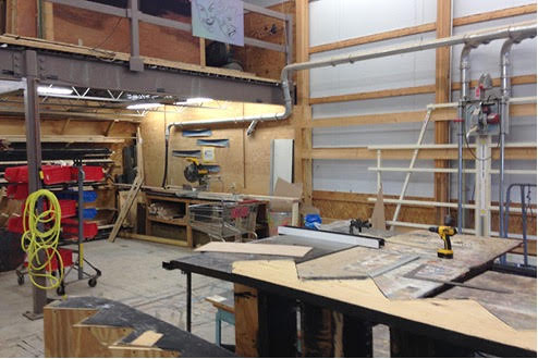 interior of the scene and prop shop