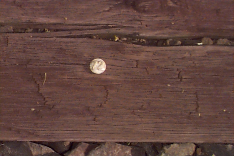 nail head with number 72