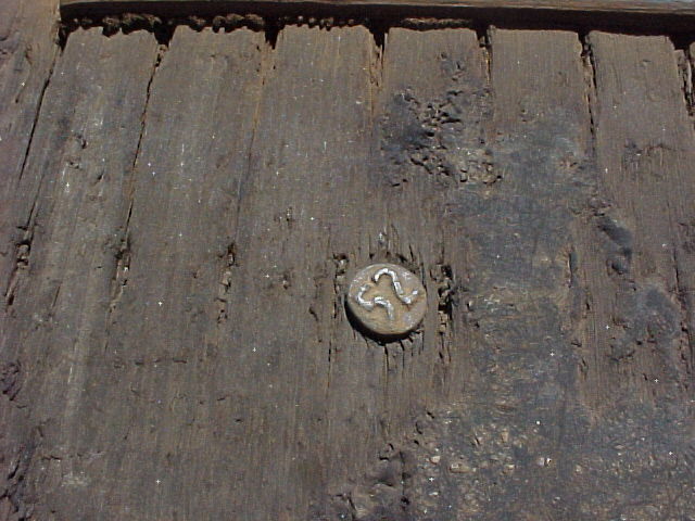 nail head with number 52