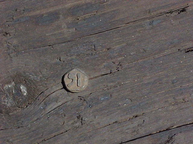 nail head with number 51