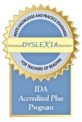 International Dyslexia Association Accredited Plus Program seal