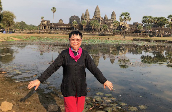 Dr. Phylis Lan Lin in Cambodia