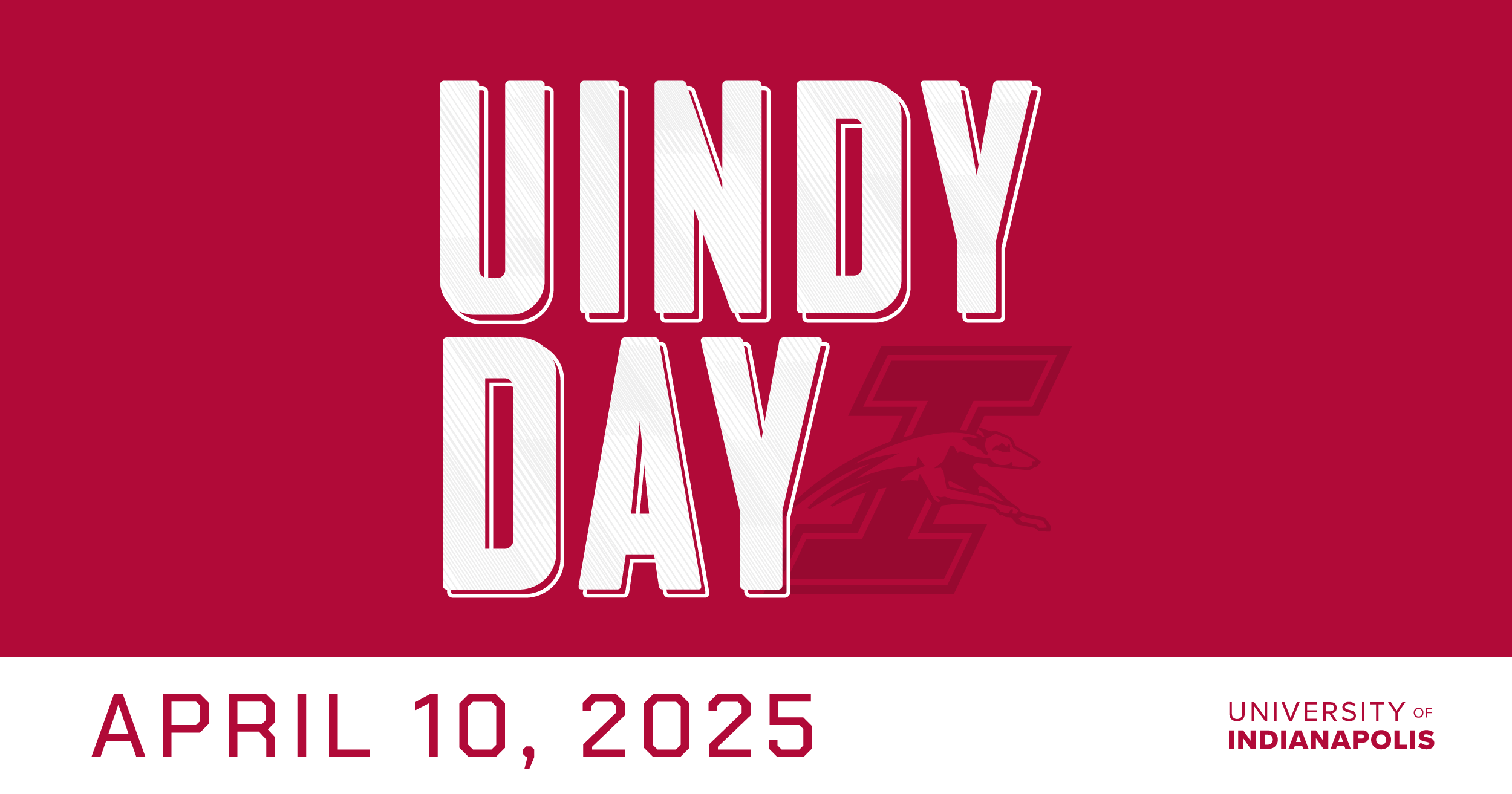 UIndy Day: April 10, 2025 for Facebook posts