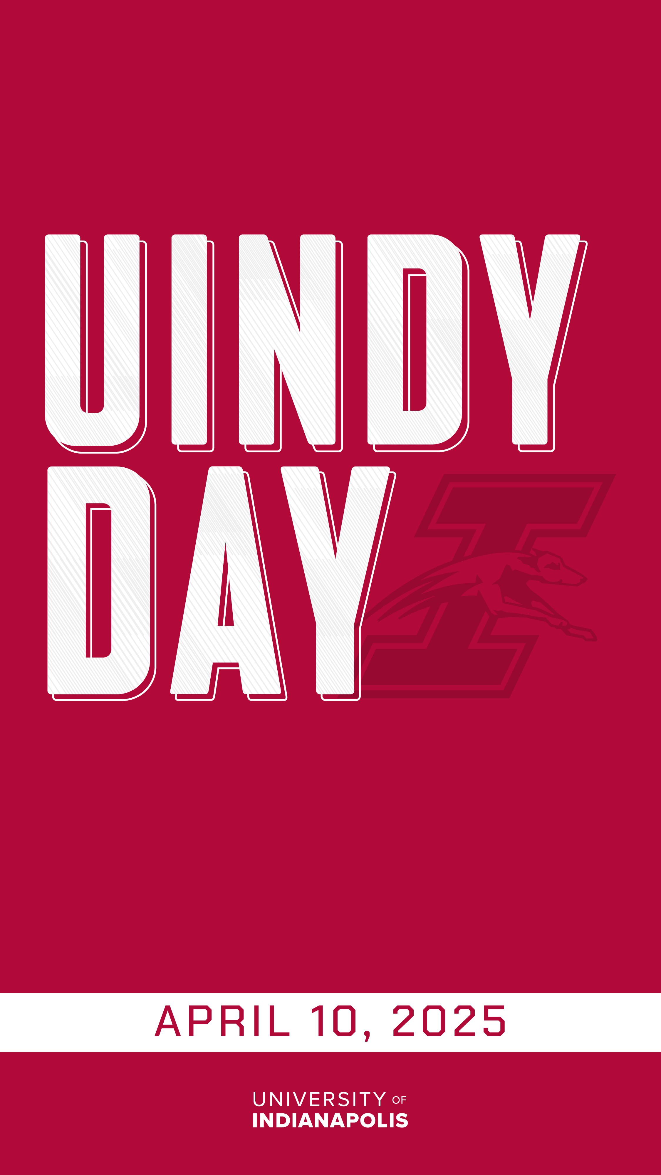 UIndy Day: April 10, 2025 for Instagram stories