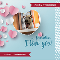 Grady picture with hearts for valentine's day