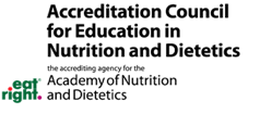 Accreditation Council for Education in Nutrition and Dietetics logo