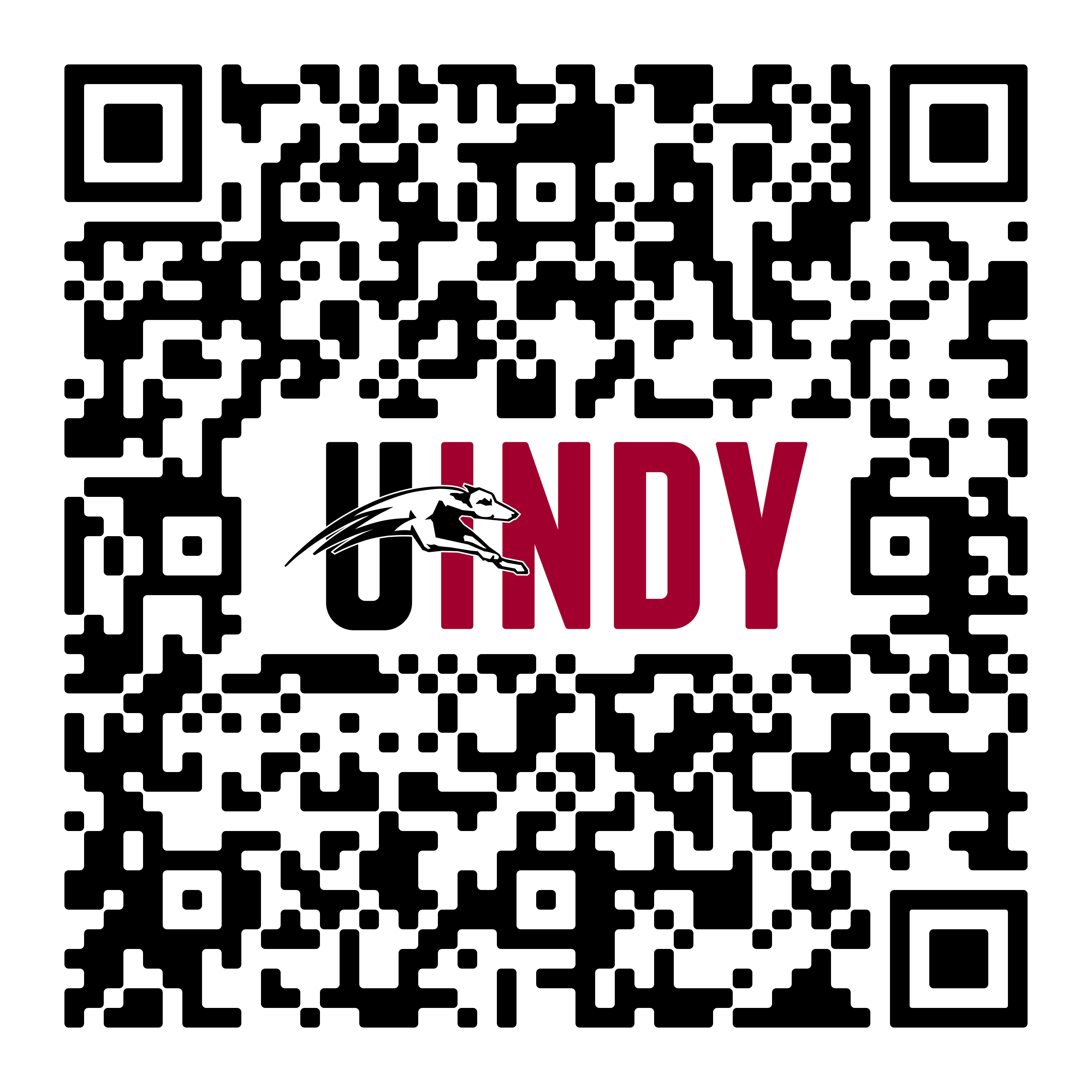 QR code for DPT website