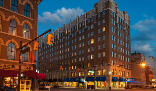 tall hotel building