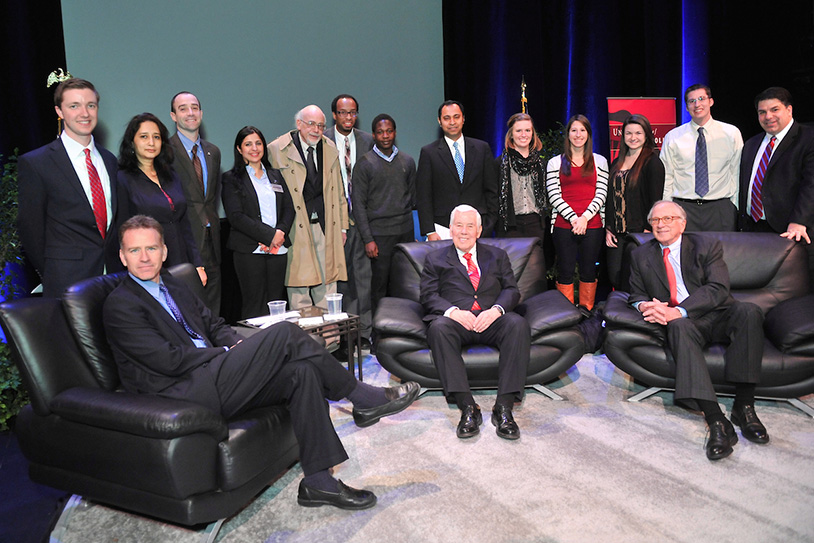 Richard Lugar with Steve Inskeep and Sam Nunn