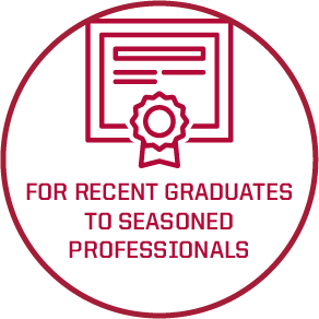 for recent graduates to seasoned professionals
