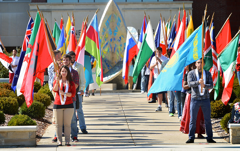 UIndy Celebration of Flags Ceremony