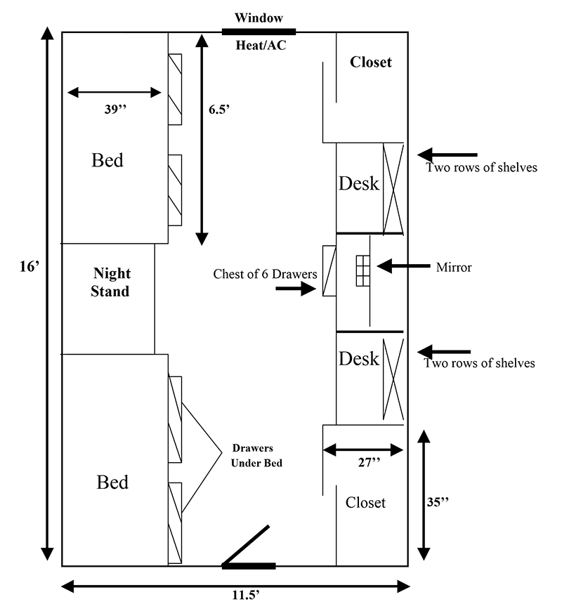 Cory Bretz Hall Floor Plan - University of Indianapolis